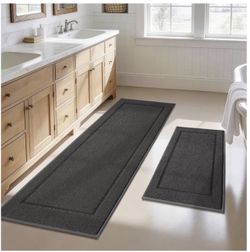 JSEI Non-Slip Bathroom Rugs