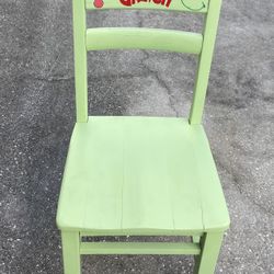 Wooden Grinch Chair