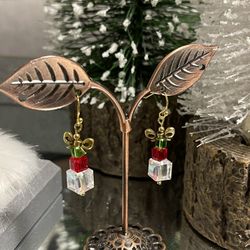 Christmas Present Earrings 