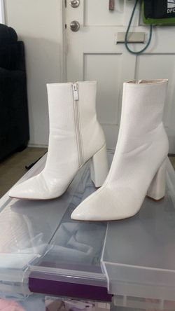 White boots