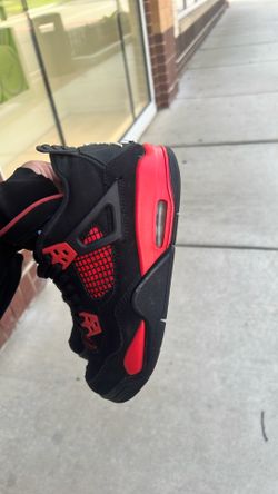 Red Thunder Jordan 4s