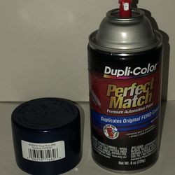 NEW Duplicolor Perfect Match, Gloss Royal Blue Paint, 8 oz Dupli-Color