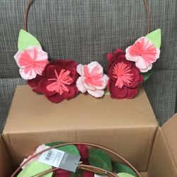 Aros Con Flores Para Decoracion