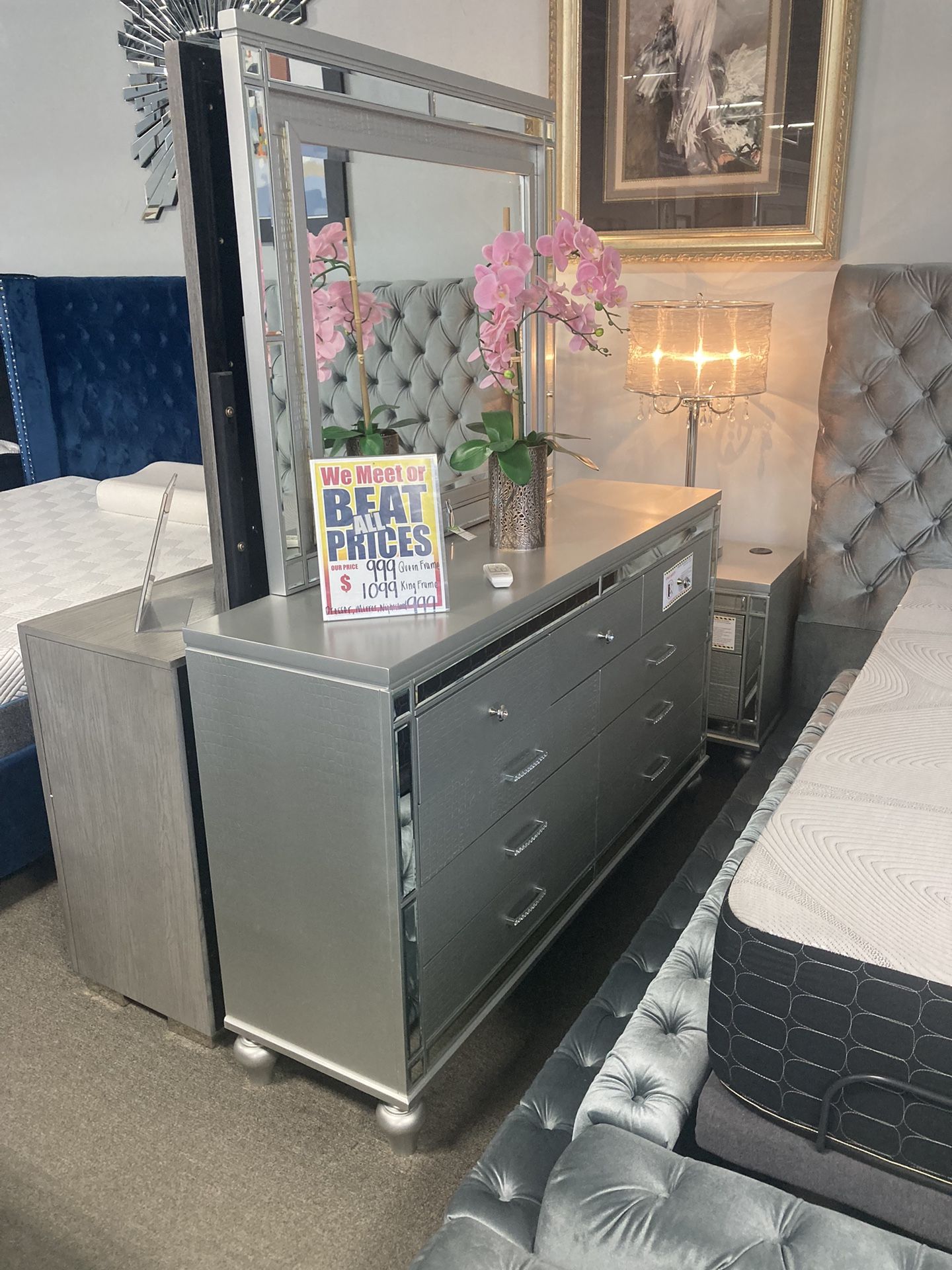 Dresser Mirror Nighstand $999! Easy Financing! πβ¨π