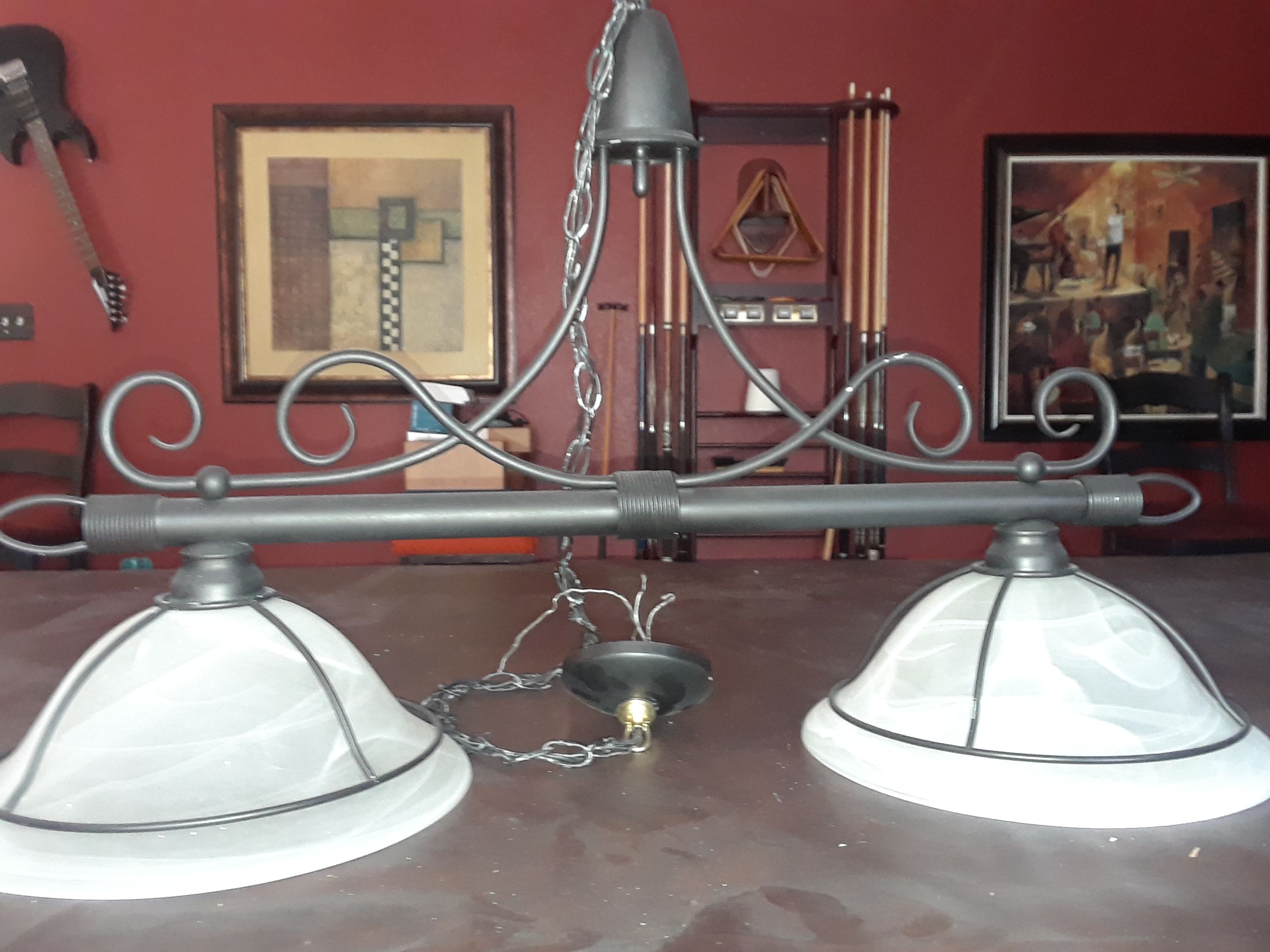 Hanging Pool Table Ceiling Light Fixture