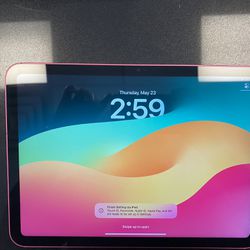 iPad 10th 64 Gb (Wifi + Cellular) Pink $350.00