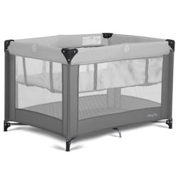 Dream On Me Zazzy Portable Playard With Bassinet - 360° Mesh Visibility, Quick Folding Travel Friendly Design, Carry Bag And Foldable Mattress Pad Inc