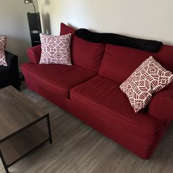 Red Sleeper Sofa