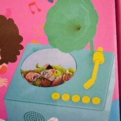 Music Toys Kids Baby Phonograph,Classic Record Player Set with 48 pieces  