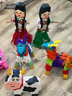 Assorted Mexican Piñatas