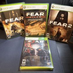 FEAR Xbox 360 Video Game Bundle 