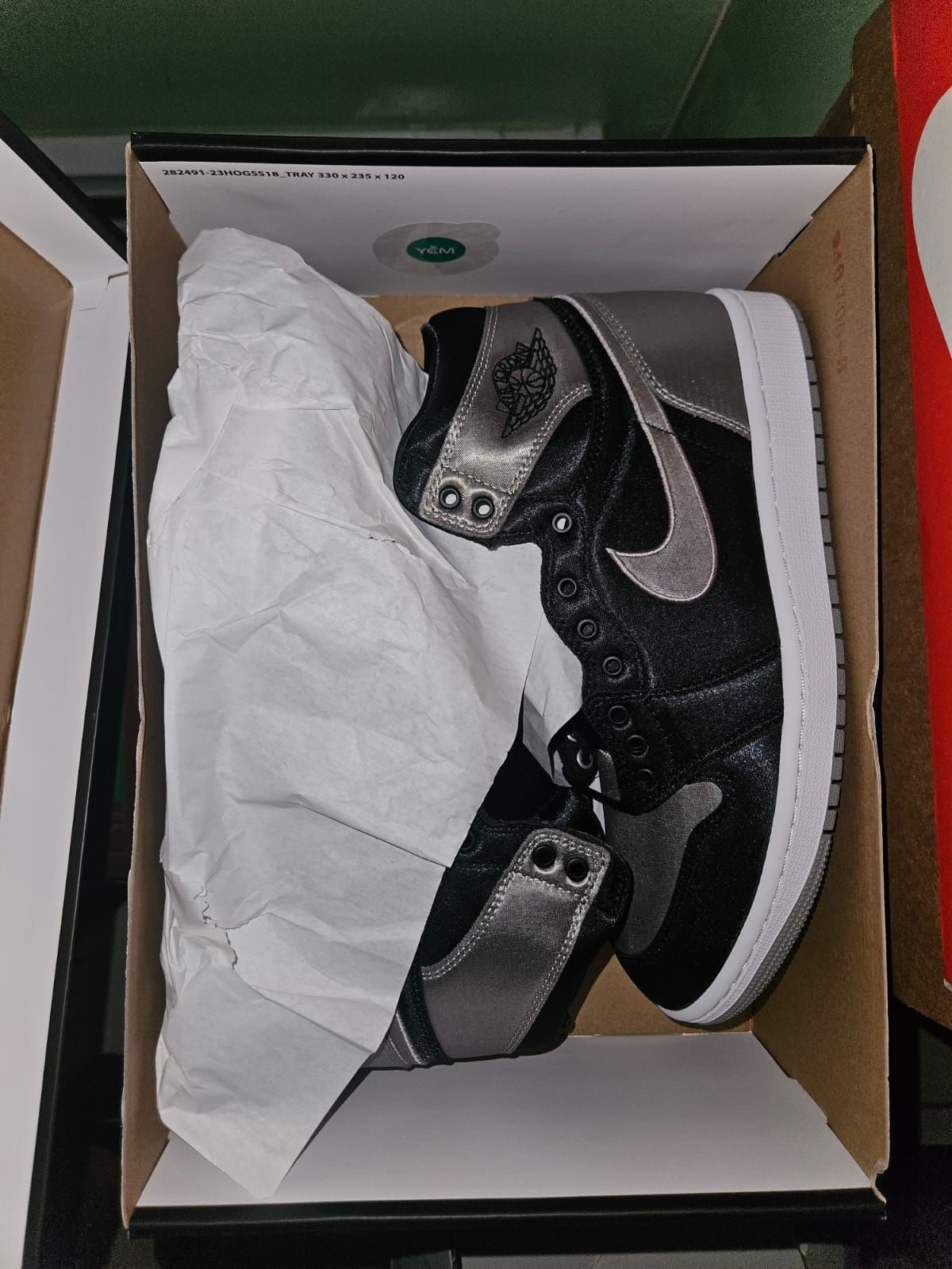 Jordan 1 Silver And Black