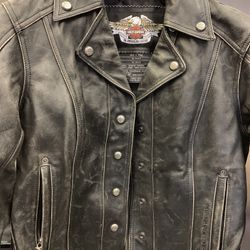 Harley Davidson Vintage Genuine Leather Jacket 