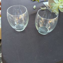 Goblet Shape Glass Hurricane Vase