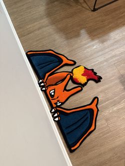 Custom Pokemon Charizard Rug