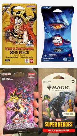 TCG - One Piece, Yu Gi Oh, Demon Slayer, Magic
