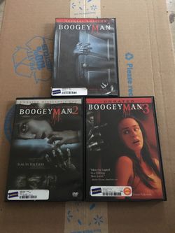 BOOGEYMAN dvd collection is for sale.
