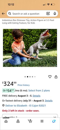 Jurassic world dino Rex