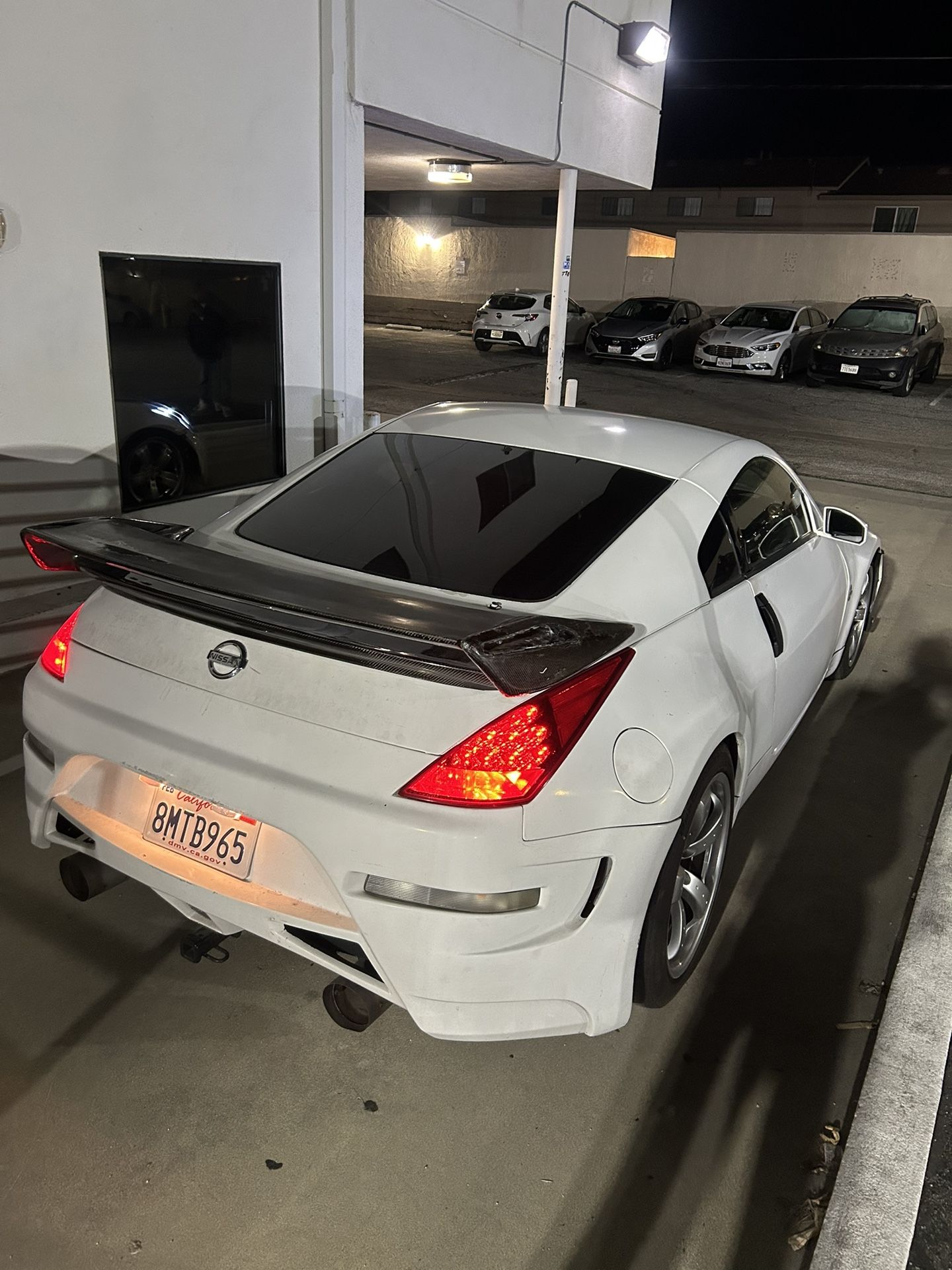 350z rear bumper