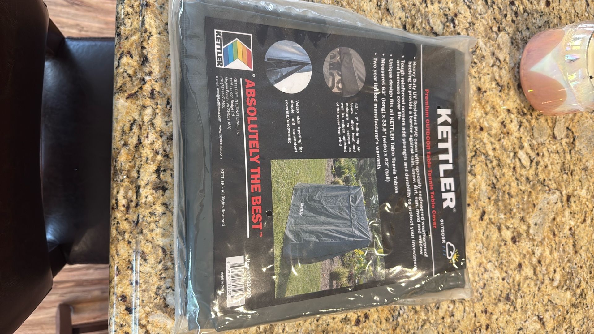 Kettler Premium Outdoor Table Tennis Cover