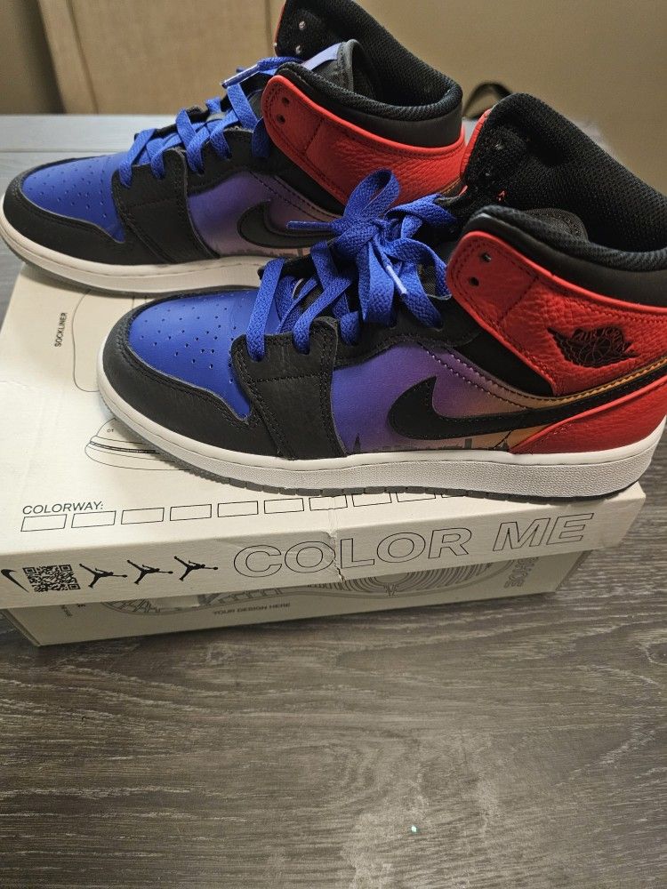 Jordan 1 mid SS Skyline