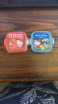 Hello Kitty Bento Box Erasers