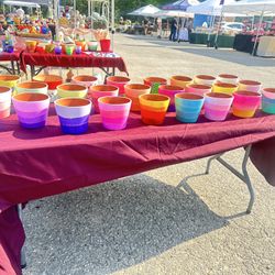 Hand Painted Planters