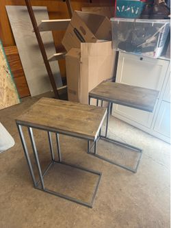 Farmhouse side tables