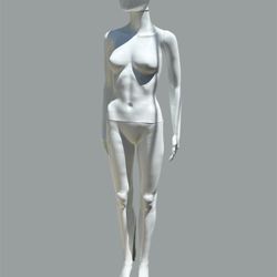 Female Dress Form Mannequin, Height Adjustable Display Torso Body with M