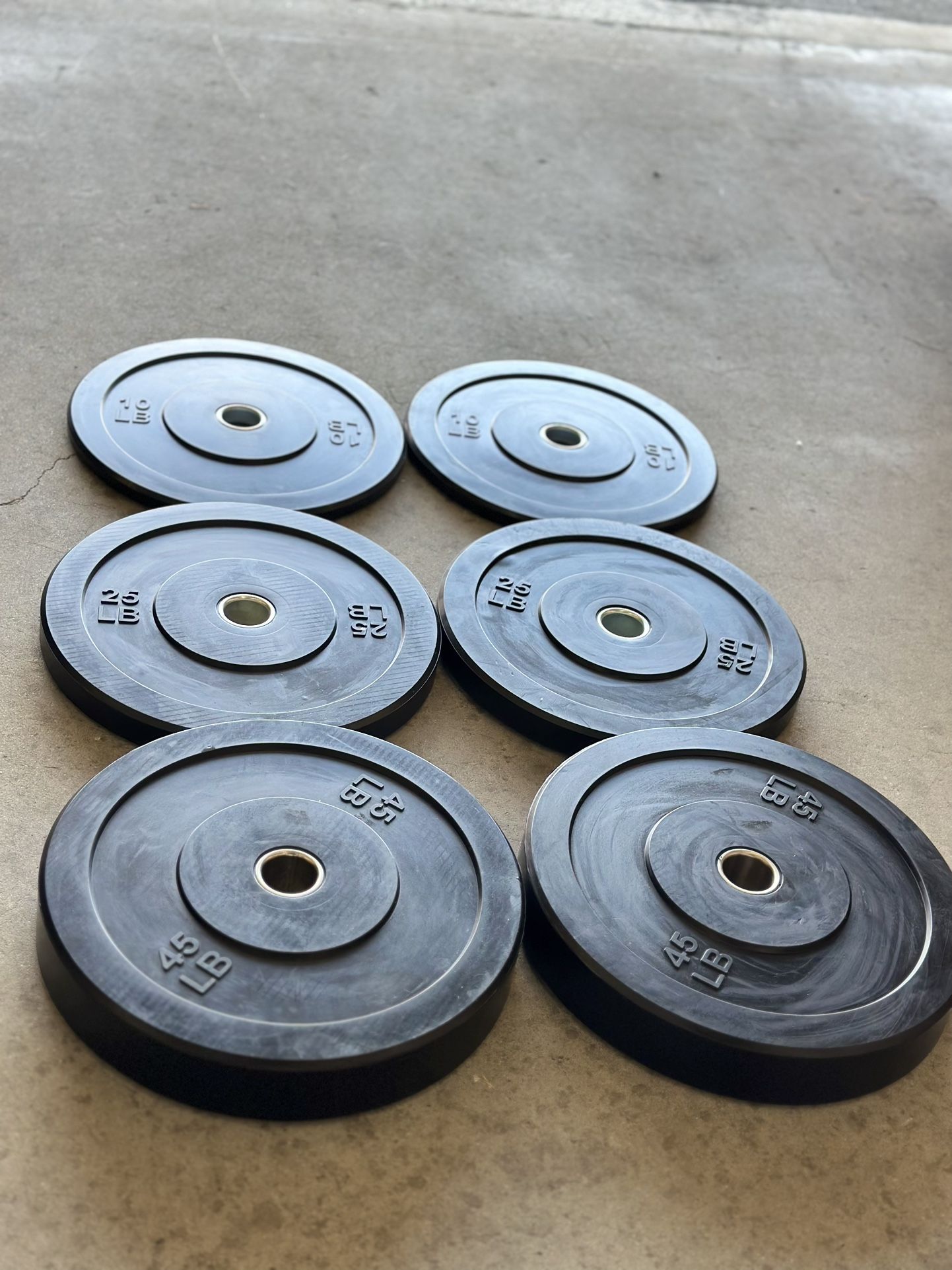 Brand New Bumper Plates