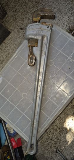 RIDGID 24 in. Aluminum Straight Pipe Wrench