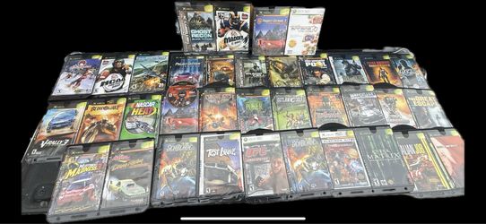 Original Xbox games no cases most have manuals 35+ games