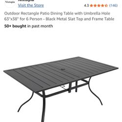 Brand New Patio Table
