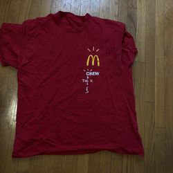 Travis Scott X mcdonald work tee