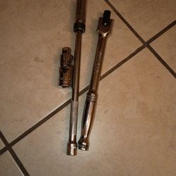 Breaker Bar 3/8 72-122+ Spark Plug Socket And Angle Socket 3/8"