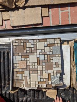 Mosaic Tile Sheets - 108 SQ Inches = (9) Sheets