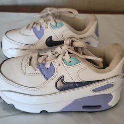 Nike Air Max 90 TD "Purple" CZ4502 100 Toddler Size 7C Pre-owned