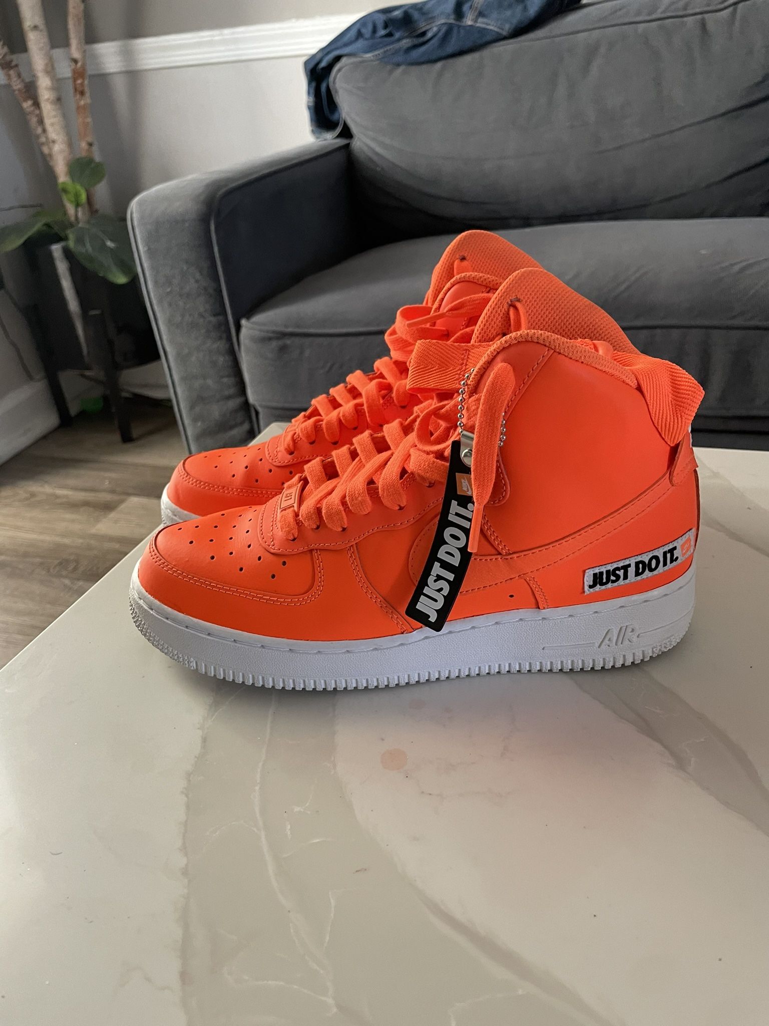 Air Force 1 Just Do It Hight Top Sz 7