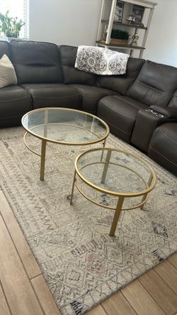 Gold coffee tables Gold coffee tables