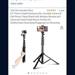 Portable Selfie Stand Stick Comes With Clicker