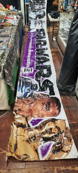 Star Wars original trilogy 1997 Taco bell banner rare 50th 