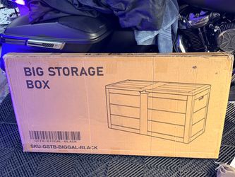 75-Gallon Outdoor Storage Deck Box – Brand New in Box