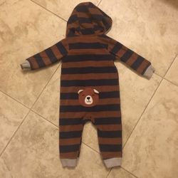 NWOT Baby Fleece Bodysuit size 12m