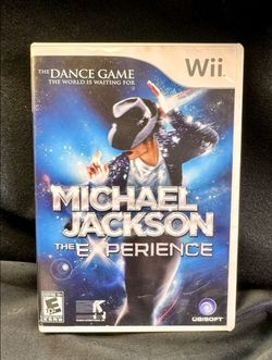 Michael Jackson The Experience Wii Video Game CIB
