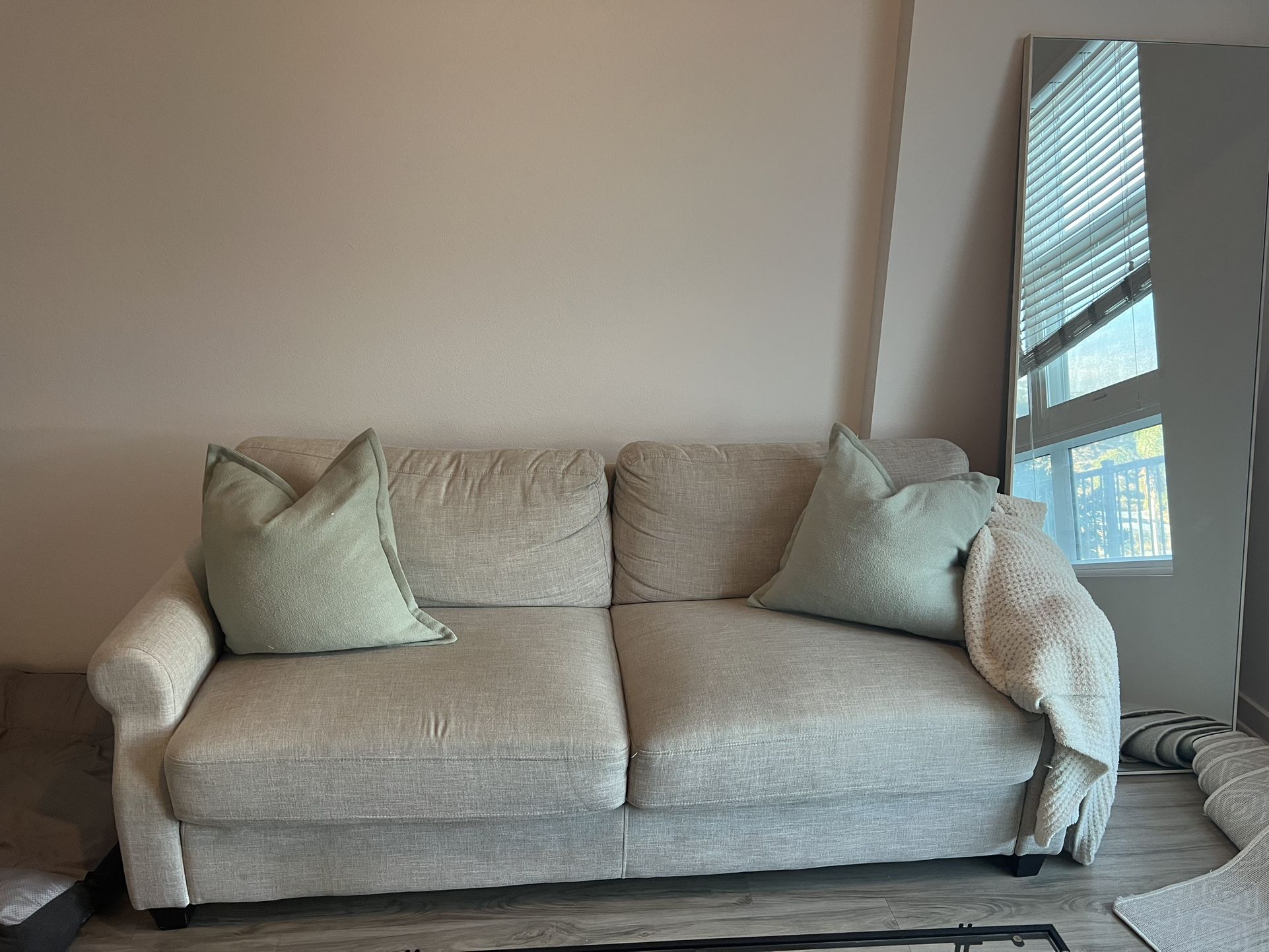 Beige Sofa