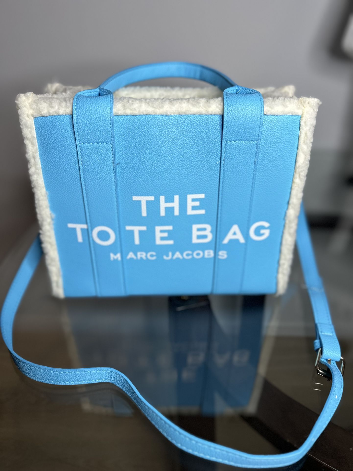 Blue Tote Bag