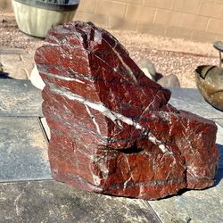 “Rare” 15lb Red Jasper Coyote / Wolf Effigy - Ancient Hohokam Rock Art