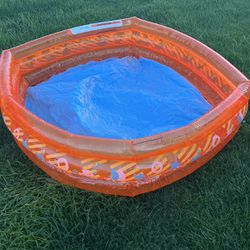 3 Ring Swimming Pool For Kids 45”X53” And 12”deep Brand New Without Box 