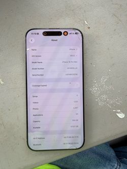 iPhone 16 pro max