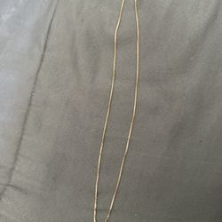 14k Box chain